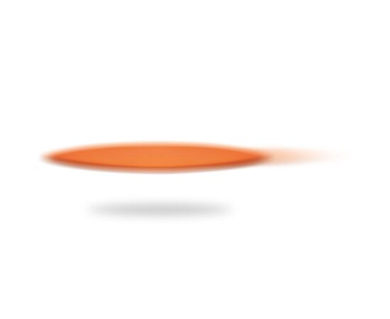 Foldable frisbee in pouch Orange -  IT3087-10