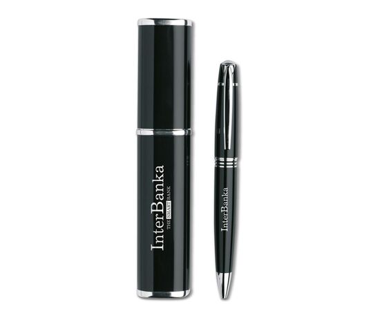 Metal twist ball pen Black -  IT3177-03