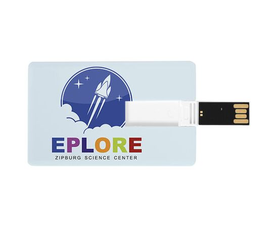 Slim Credit card White - Unbranded 1Z30461D