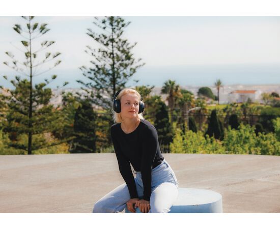 Soundpro RCS gerecycled plastic ANC-hoofdtelefoon Zwart - XD Collection P331.1101