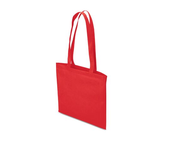 80gr/m² nonwoven shopping bag Red -  IT3787-05