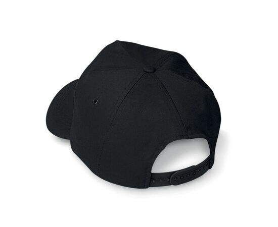 Baseball cap met sluiting Zwart -  KC1447-03