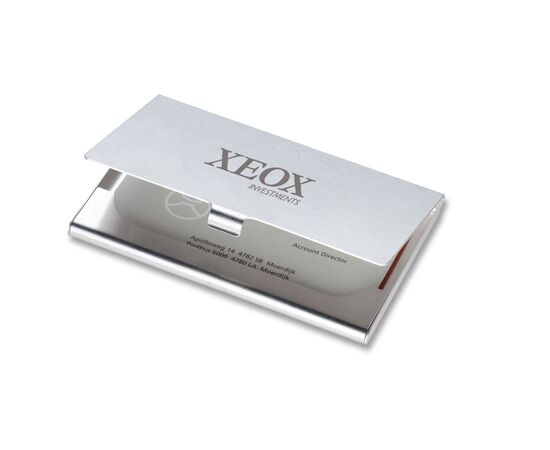 Etui pour cartes de visite Argent brillant -  KC2225-17