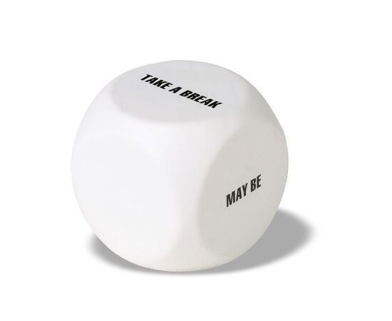 Anti-stress decision dice White -  KC2720-06