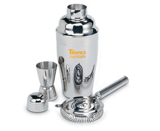 Set à cocktail de luxe Argent brillant -  KC4298-17