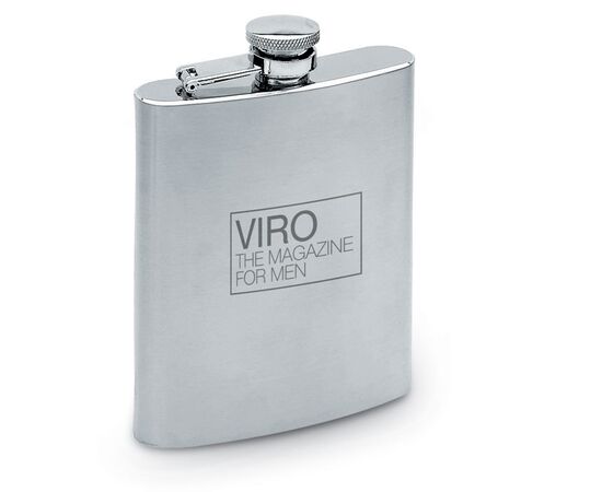 Grande flasque en inox mat Argent mat -  KC4703-16