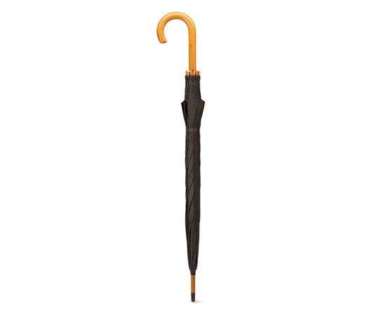 Regenschirm mit Holzgriff Schwarz -  KC5132-03 Regenschirm mit Holzgriff Schwarz -  KC5132-03