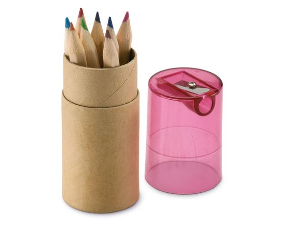 12 coloured pencils Transparent red -  KC6230-25
