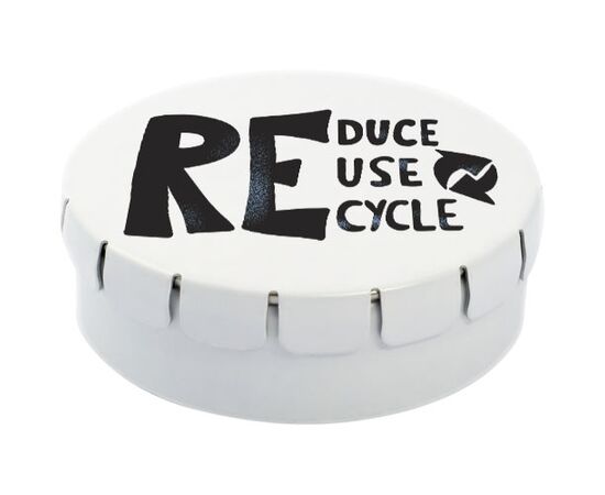 Clic clac natural mints White - Clic Clac tin by Areka 1PE00001