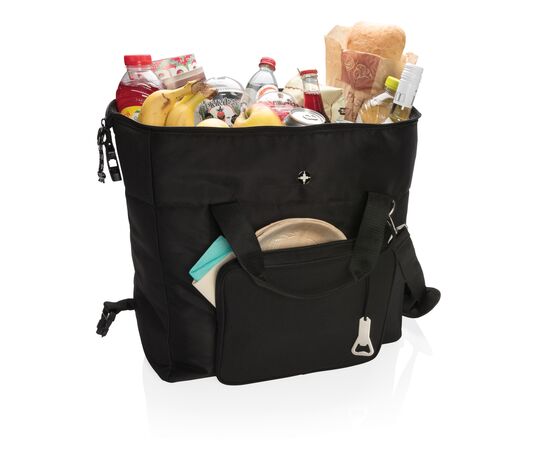 Sac isotherme cabas Noir - Swiss Peak P422.030
