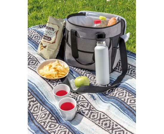 Grote basic koeltas Grijs, Zwart - XD Collection P422.152