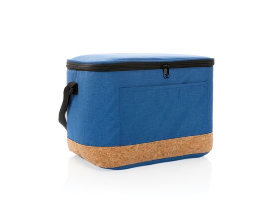 Impact AWARE™ XL RPET two tone koeltas met kurken detail Blauw - XD Collection P422.355