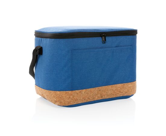 Impact AWARE™ XL RPET two tone koeltas met kurken detail Blauw - XD Collection P422.355