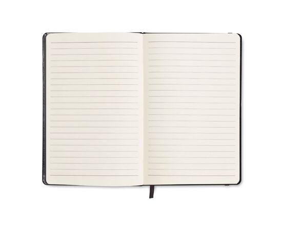 A6 notebook 96 lined sheets Black -  MO1800-03
