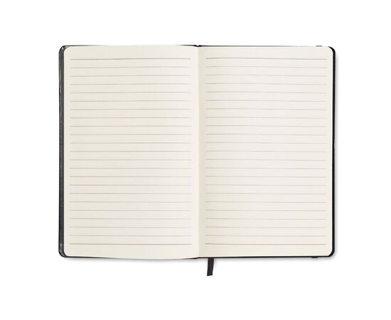 DIN A5 Notizbuch, liniert      MO1804- Schwarz -  MO1804-03