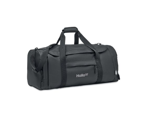 Large sports bag in 300D RPET Black -  MO2053-03
