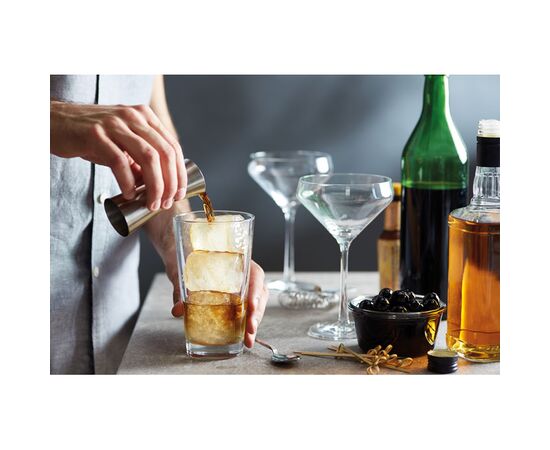Stainless steel jigger Matt silver -  MO2068-16