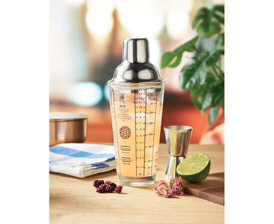 Glazen cocktailshaker 400 ml Transparant -  MO2077-22