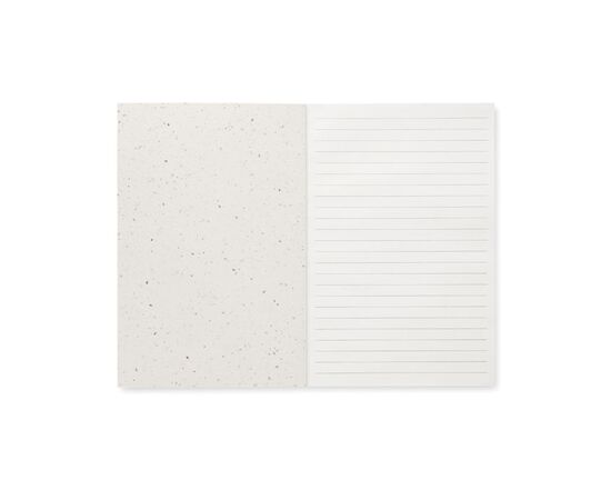 A5 notitieboekje zaadpapier Wit -  MO2082-06