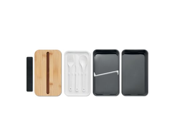 PP lunch box Black -  MO2088-03
