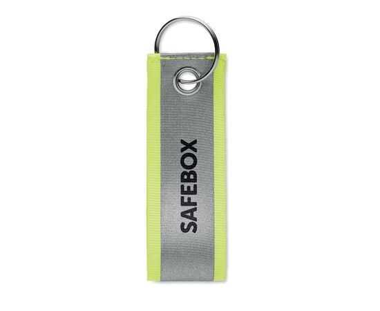 Reflecterende sleutelhanger Neon geel -  MO2104-70