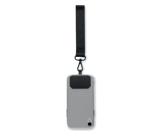 Sangle en polyester téléphone Noir -  MO2122-03
