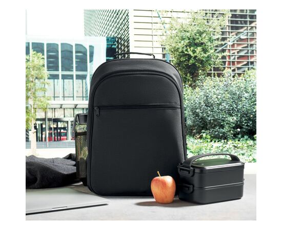 Sac à dos isotherme RPET 300D Noir -  MO2125-03