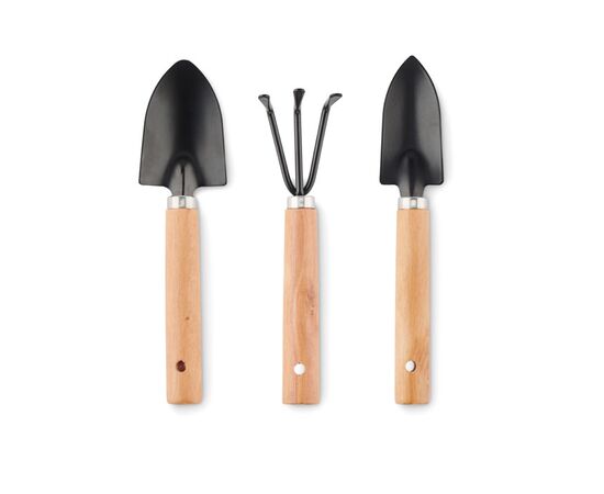 Tuingereedschap in RPET etui Zwart -  MO2153-03