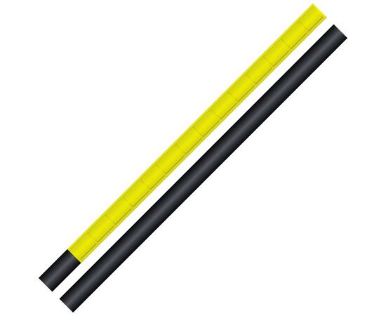 RFX&#8482; 40 cm reflective PVC band for pets Neon yellow - RFX™ 1PR05513