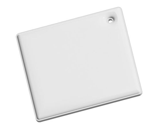 RFX&#8482; H-20 Diamant reflektierender PVC-Anhänger groß Weiß - RFX™ 1PR12601