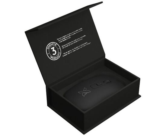 SCX.design O22 antibacterial light-up logo wireless mouse Black - SCX.design 1PX07990