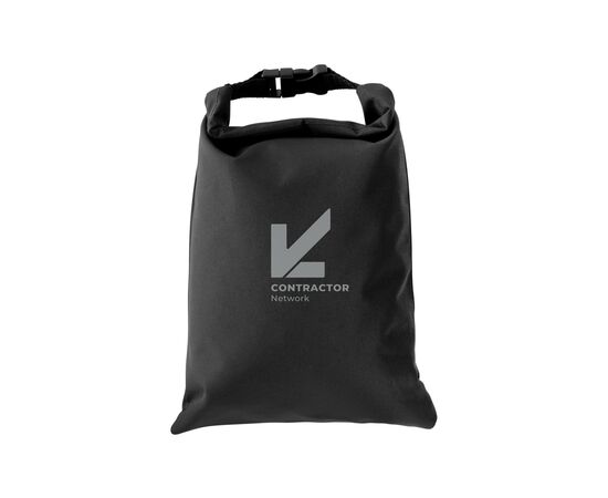 Snackstrap AWARE™ RPET opvouwbare lunchzak 30x20CM Zwart - XD Collection P422.5501