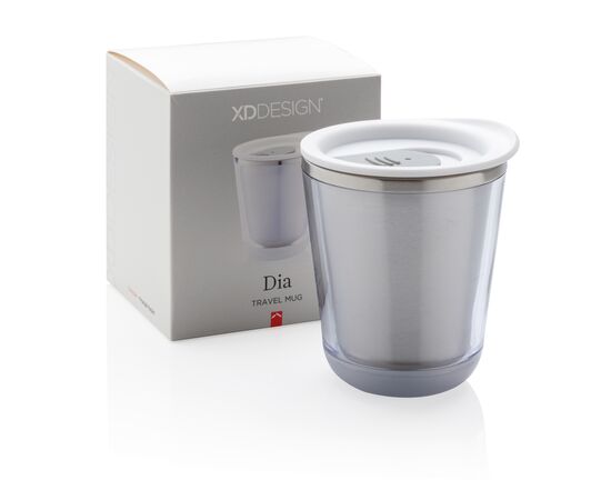 Dia Eco mok Wit, Grijs - XD Design P432.023