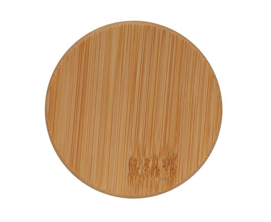 Double wall borosilicate glass with bamboo lid 250ml 2pc set Transparent - XD Collection P432.140