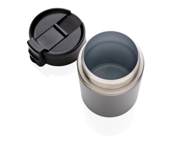 Mug compact avec finition céramique Bogota Gris - XD Xclusive P432.242