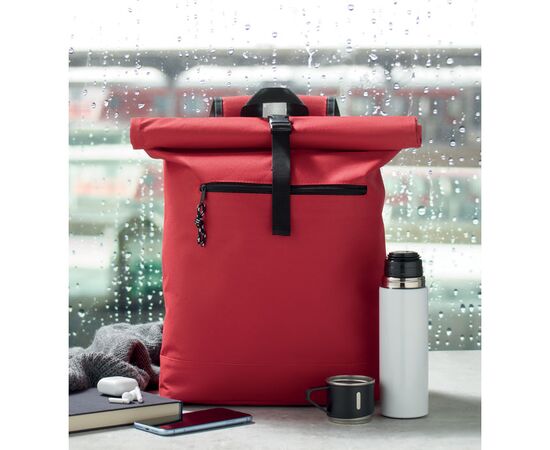 Rolltop-Rucksack 600D Rot -  MO2170-05 Rolltop-Rucksack 600D Rot -  MO2170-05