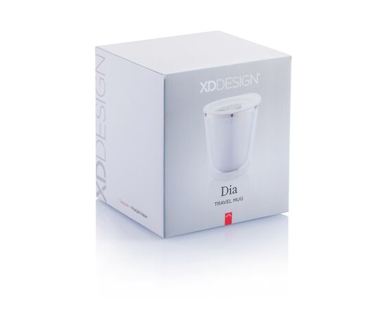 Dia Eco mok Wit, Grijs - XD Design P432.023