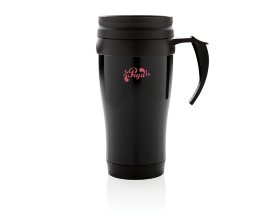 Mug en acier inoxydable Noir - XD Collection P432.131