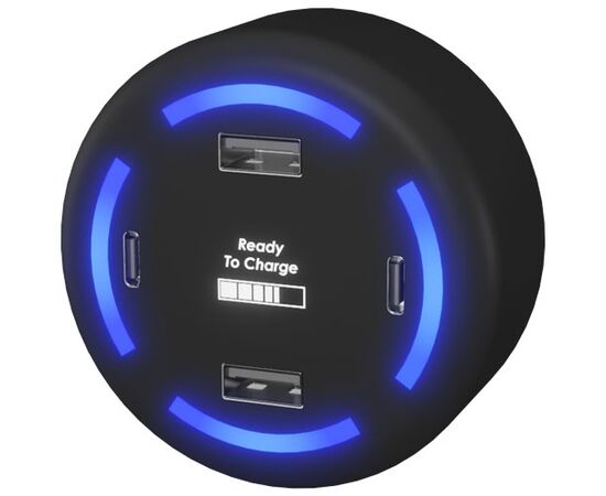 SCX.design H11 light-up logo smart home charger Noir - SCX.design 1PX11090