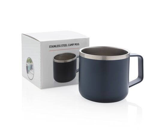 Roestvrijstalen kampeerbeker Blauw - XD Collection P432.445