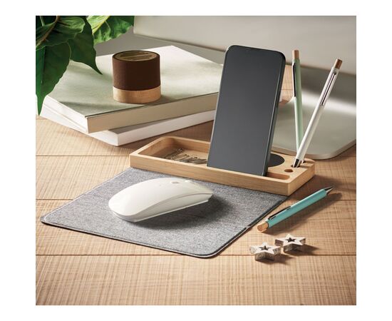 Wireless charger in bamboo 15W - MO2281-40