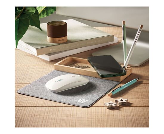 Wireless charger in bamboo 15W - MO2281-40