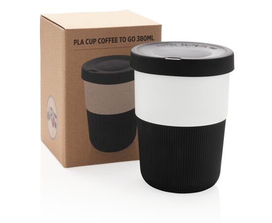 PLA cup coffee to go 380ml Black - XD Collection P432.831