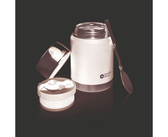 Swiss Peak Elite copper vacuum food container Black - Swiss Peak P432.981