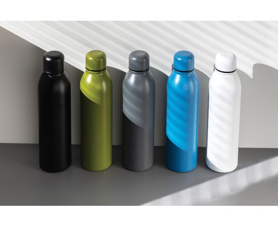 RCS Recycled stainless steel vacuum bottle 500ML White - XD Collection P433.043