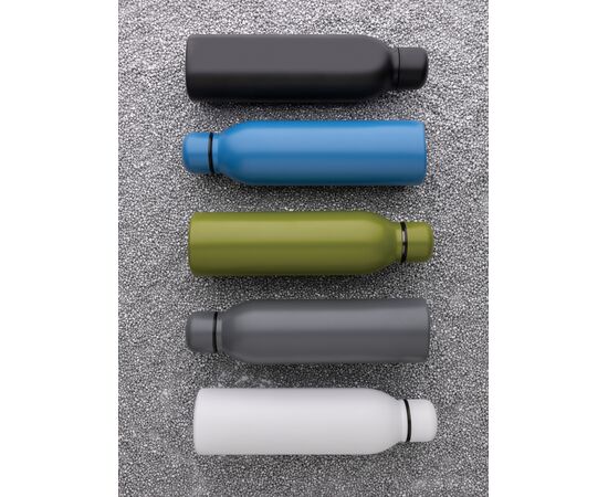 RCS Recycled stainless steel vacuum bottle 500ML White - XD Collection P433.043