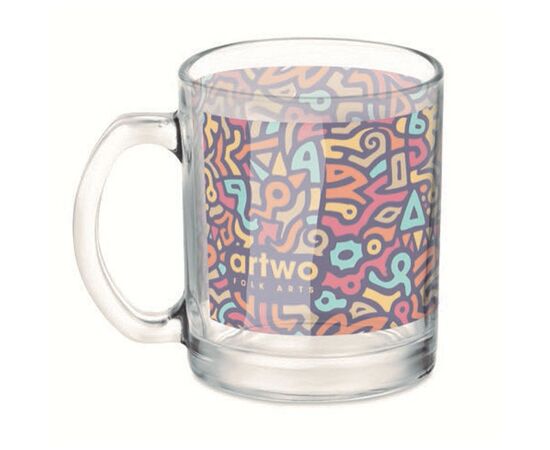 Mug verre pour sublim. 300ml Transparent -  MO6118-22