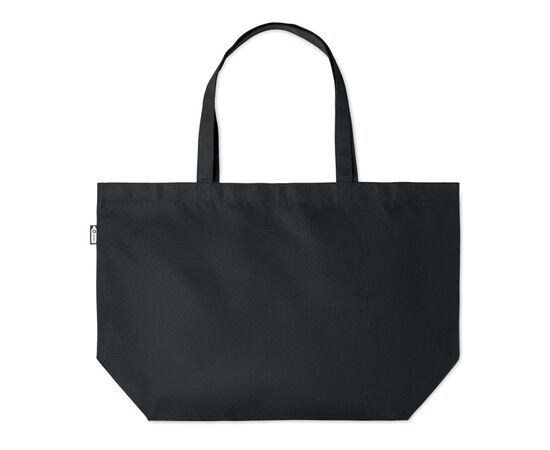 Grote 600D RPET boodschappentas Zwart -  MO6134-03