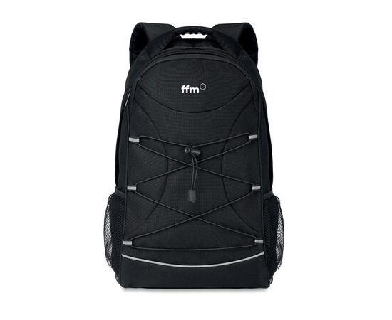 600D RPET backpack Black -  MO6156-03 600D RPET backpack Black -  MO6156-03