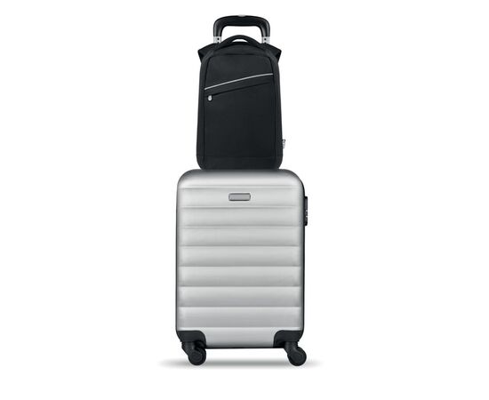 Rucksack 600D RPET Schwarz -  MO6157-03